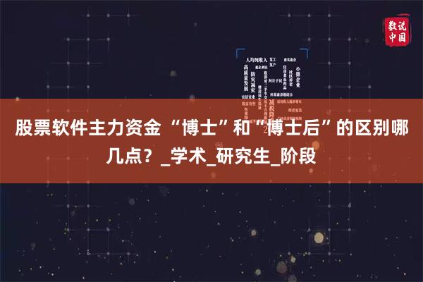 股票软件主力资金 “博士”和“博士后”的区别哪几点？_学术_研究生_阶段